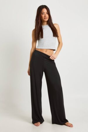 boohoo Dam Tall Jersey Vida Pyjamasbyxor 2-pack | Storlek 38