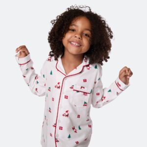 Mistel Flanell Julpyjamas Barn