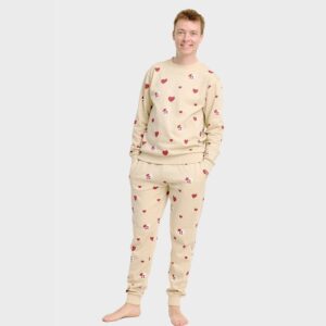 Julehjärta sweatset Herr