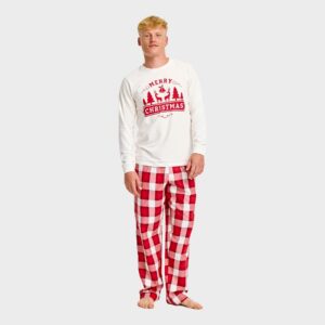 Julpyjamas för herr, Merry Christmas Flanell